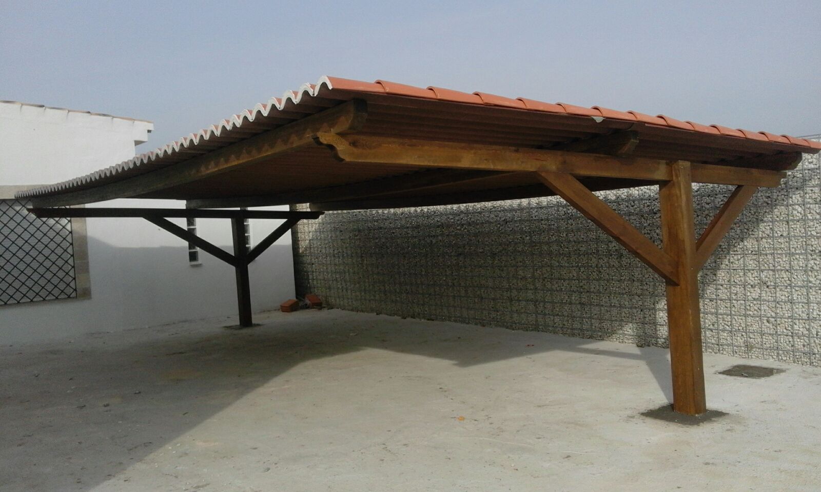 Pérgola de madera